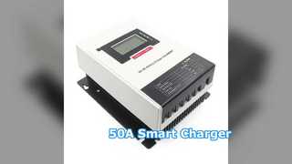 50A Smart DC DC شاحن 700W PV المدخلات