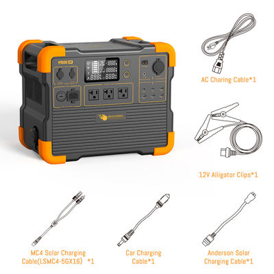 سعر جيد مولد شمسي محمول ببطارية ليثيوم خفيف الوزن مع عاكس موجة جيبية نقية 2200 واط ووقت شحن ساعتين الانترنت