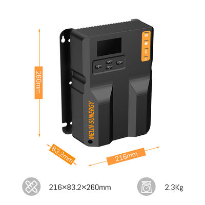 سعر جيد 40A لوحة شمسية MPPT تحكم الشحن الشمسي 12V 24V مع توقيت ومبني في بلوتوث الانترنت