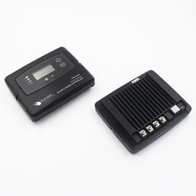 سعر جيد 30A أسود PWM تحكم الشحن الشمسي الرقمي مع 5 مراحل شحن BMS الاستيقاظ الانترنت