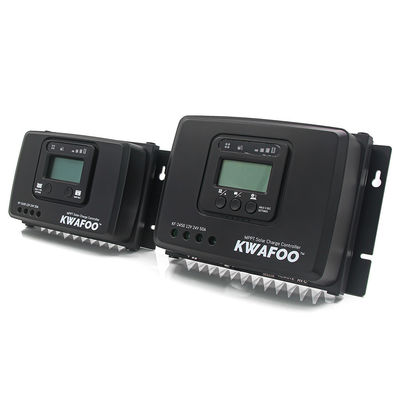 شاشة LCD 5 مرحلة MPPT منظم التيار الشمسي 12V 24V 100V أقصى فولتاج المدخل