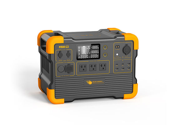NCM بطارية الليثيوم مولد شمسي محمول UPS 2000W مع سعة بطارية 1450Wh