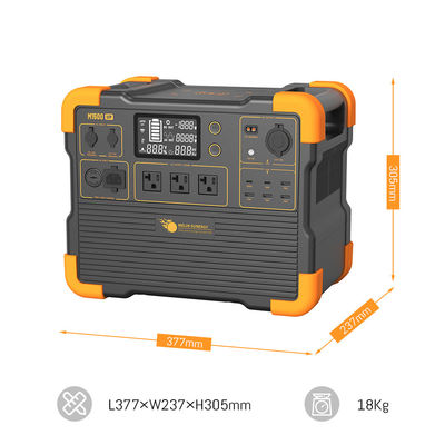 2200W عاكس UPS بطارية الليثيوم مولد شمسي مع لوحة شمسية 600W